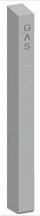DOT Concrete Hydrant Indicator Posts